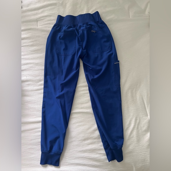 Cherokee Infinity Jogger Scrub Pants Galaxy Blue XXSP (4) - Picture 2 of 4
